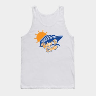 Born To Cruise T-Shirt (coloured Logo) Tank Top